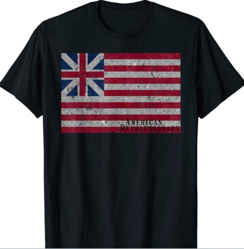 Old-Union-Flag-t-shirt – Revolutionary War Journal